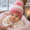 gorro guarda de jacquard