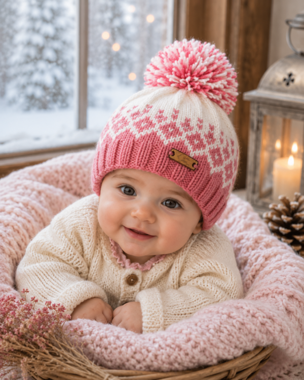 gorro guarda de jacquard