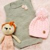 conjunto chaleco y gorro