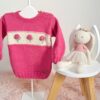 sweater flowers tejido y bordado a mano con lana hipoalergénica sweater flowers tejido y bordado a mano con lana hipoalergénica