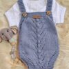 conjunto tejido con hilo mas body de algodon