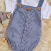 conjunto tejido con hilo mas body de algodon