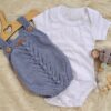 conjunto tejido con hilo mas body de algodon
