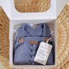 conjunto tejido con hilo mas body de algodon
