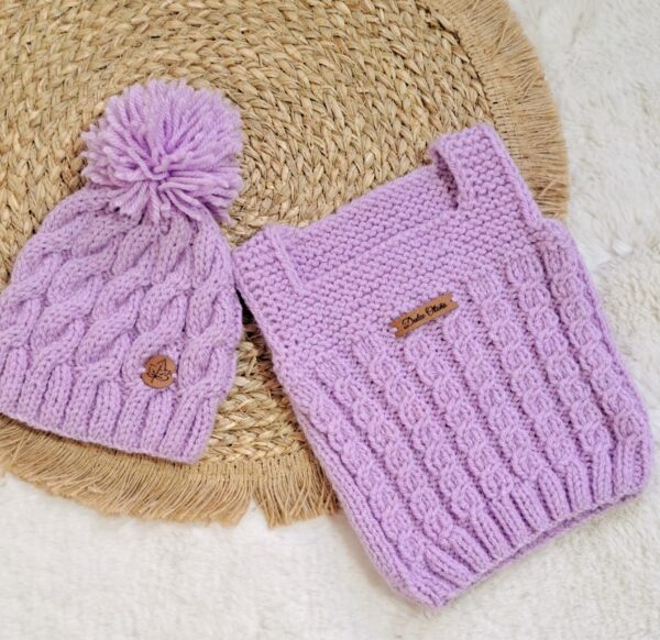 chaleco y gorro ochos