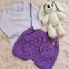 ajuar de nacimiento con short y prenditas de algodón ajuar de nacimiento con short y prenditas de algodón