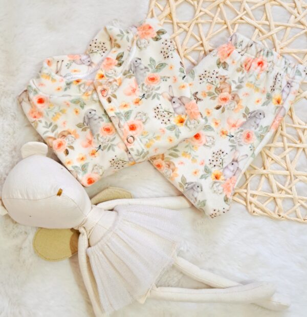 conjunto de plush conejito – 2 prendas