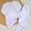 ajuar tiernas estrellitas (4 prendas) ajuar tiernas estrellitas (4 prendas)