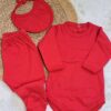 set de 2 conjuntos de algodón pima (4 prendas)