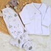 conjunto de batita y ranita de algodón conjunto de batita y ranita de algodón