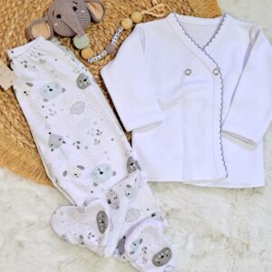 conjunto de batita y ranita de algodón conjunto de batita y ranita de algodón
