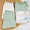 pack de 4 prendas algodón pima – body y ranitas pack de 4 prendas algodón pima – body y ranitas