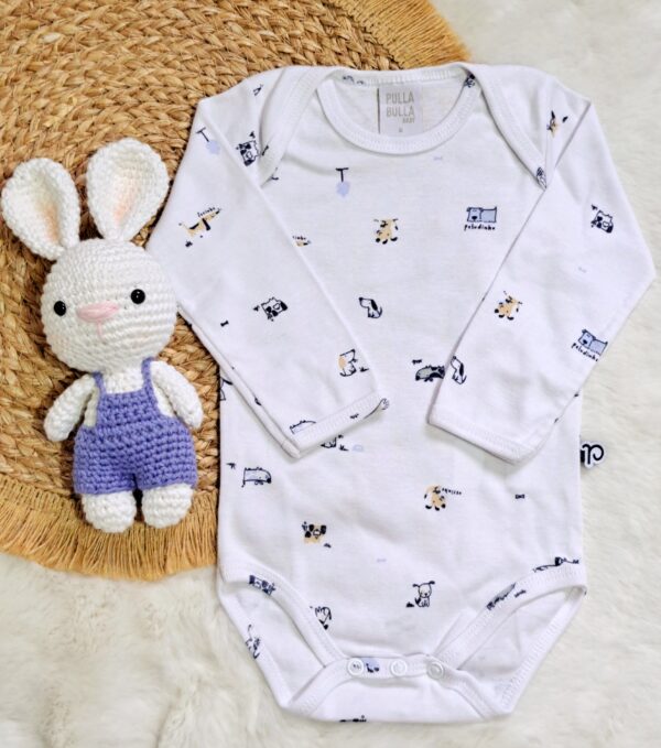 pack de 2 bodys de algodón estampados pack de 2 bodys de algodón estampados