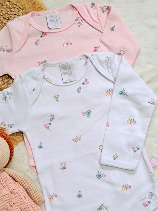 pack de 2 bodys de algodón estampado