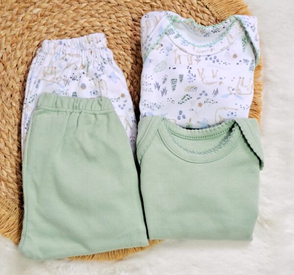 pack de 4 prendas de algodón pima