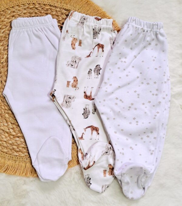 ranitas de algodon lisas o estampadas