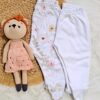 ranitas de algodón lisas o estampadas