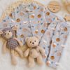 conjunto de plush celeste animalitos – 2 prendas