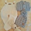 ajuar voladitos de ternura (6 prendas )