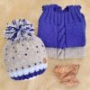 Conjunto de Chaleco y Gorro Pintitas