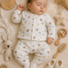 conjunto de plush celeste animalitos – 2 prendas