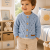 saco calado celeste pastel saco calado celeste pastel