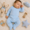 conjunto de algodón pima liso celeste – 2 prendas conjunto de algodón pima liso celeste – 2 prendas