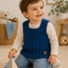 chaleco vintage calado rosa pastel chaleco vintage calado rosa pastel