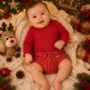 ajuar caricias de navidad 5 prendas