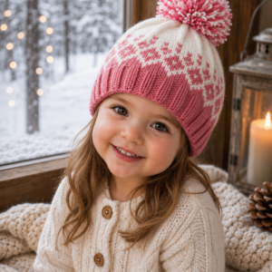 gorro guarda de jacquard