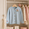 saco celeste pastel saco celeste pastel