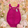 conjunto de enterito con rositas bordadas y prenditas de algodón conjunto de enterito con rositas bordadas y prenditas de algodón