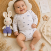pack de 2 bodies de algodón estampados pack de 2 bodies de algodón estampados