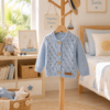 saco calado celeste pastel saco calado celeste pastel
