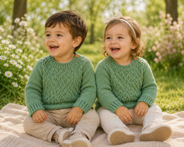 sweáter unisex verde malva sweáter unisex verde malva