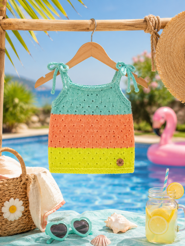musculosa calada tres colores musculosa calada tres colores
