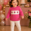 sweater flowers tejido y bordado a mano con lana hipoalergénica sweater flowers tejido y bordado a mano con lana hipoalergénica