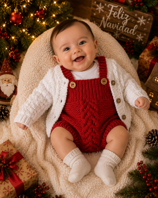 ajuar navidad encantada 3 prendas ajuar navidad encantada 3 prendas