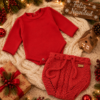 ajuar caricias de navidad 5 prendas