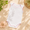 conjunto romántico de enterito con puntilla y body de algodón conjunto romántico de enterito con puntilla y body de algodón