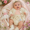 ajuar tierna primavera 3prendas ajuar tierna primavera 3prendas