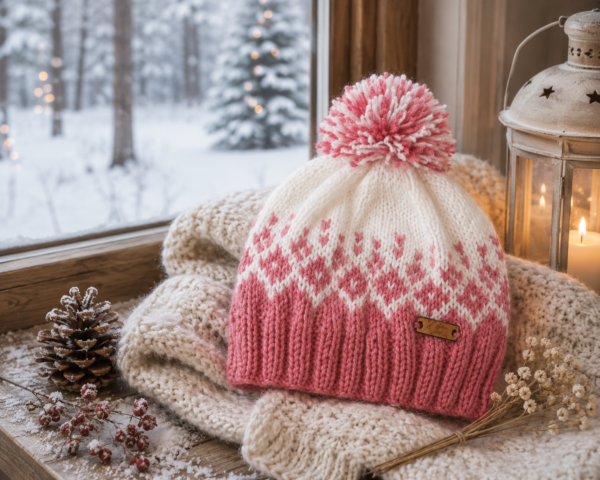 gorro guarda de jacquard