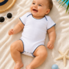 bodi picot azul