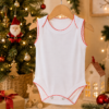 bodi musculosa picot rojo